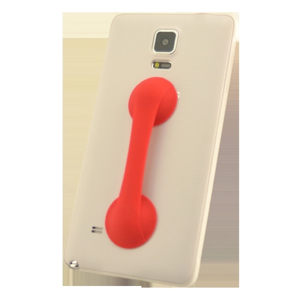 Silicone grip with suction cups that attaches to phone.... from ASI 45450 CleggPromo / CleggPromo