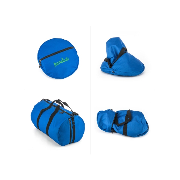 Foldable duffel Bag with detachable shoulder strap.... from ASI 31517 Admart Products / Admart Line