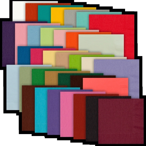 3-ply dinner napkin in solid color.... from ASI 79541 Print Appeal,Inc. / Print Appeal