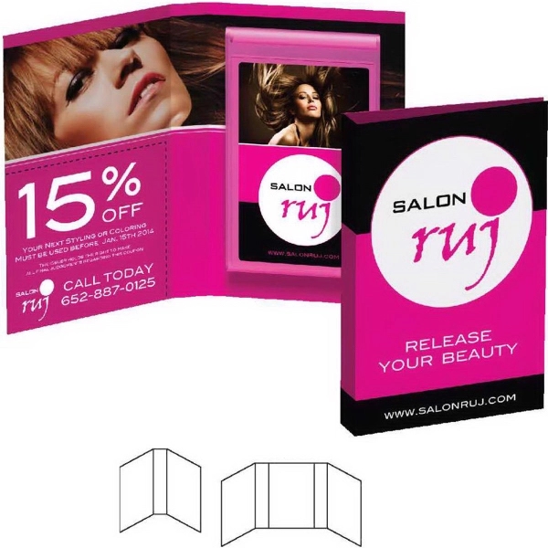 Fully customized booklet with mirror.... from ASI 90807 Tekweld