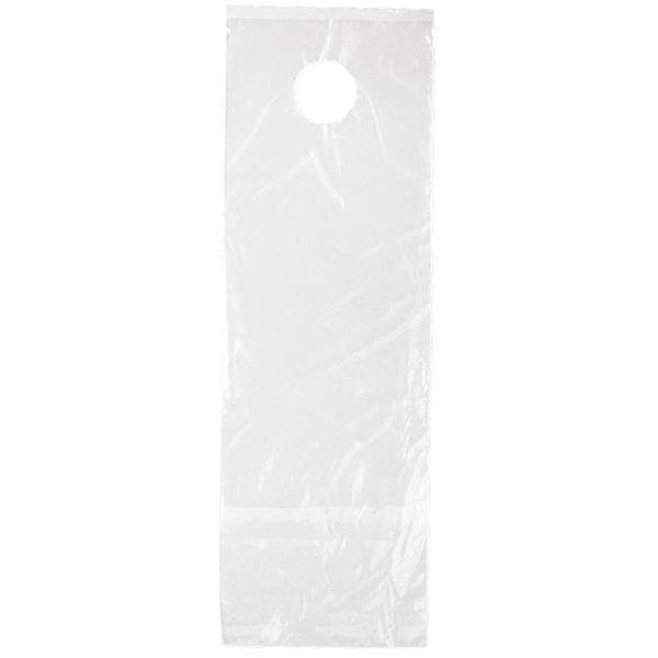 1.0 mil. clear plastic bag with a 1 1/2" diameter hole... from ASI 37940 Bag Makers Inc