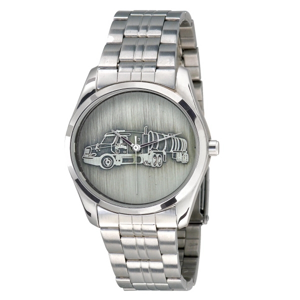 Men's and women's silver Triamphe watch with various case sizes, a... from ASI 86230 Selco / A*Belle Promotional Time