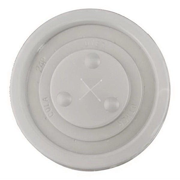 Clear plastic straw slotted drink lids for 20 and 24 ounce... from ASI 91880 Tranter Graphics Inc