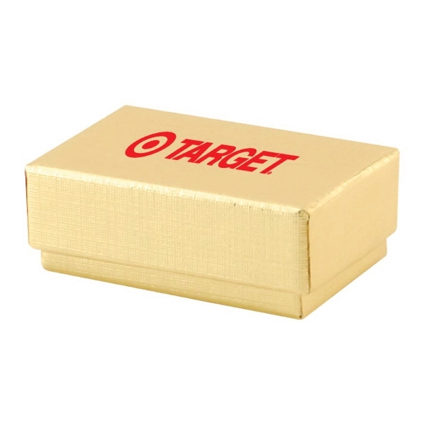1.75" x 1.12" x 0.62" color tinted kraft jewelry box filled... from ASI 75731 PWS / Pacific Western Sales/Cater Line
