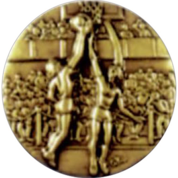 Diamond cut brass medals - 2 3/4".... from ASI 67961 Lorente LLC / Lorente