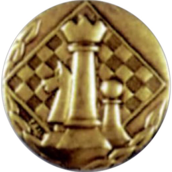 Diamond cut brass medals - 2 3/4".... from ASI 67961 Lorente LLC / Lorente