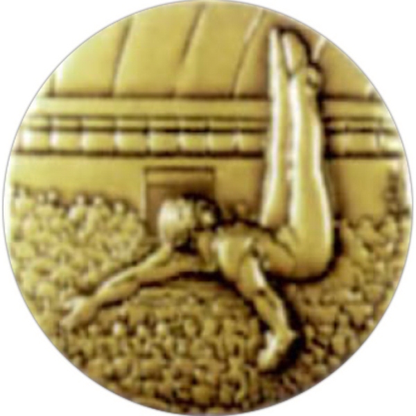 Star brass medal - 3 1/2"... from ASI 67961 Lorente LLC / Lorente