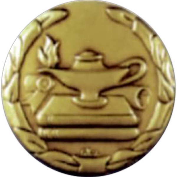 Star brass medal - 3 1/2"... from ASI 67961 Lorente LLC / Lorente