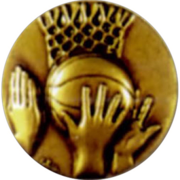 Diamond cut brass medal - 2".... from ASI 67961 Lorente LLC / Lorente