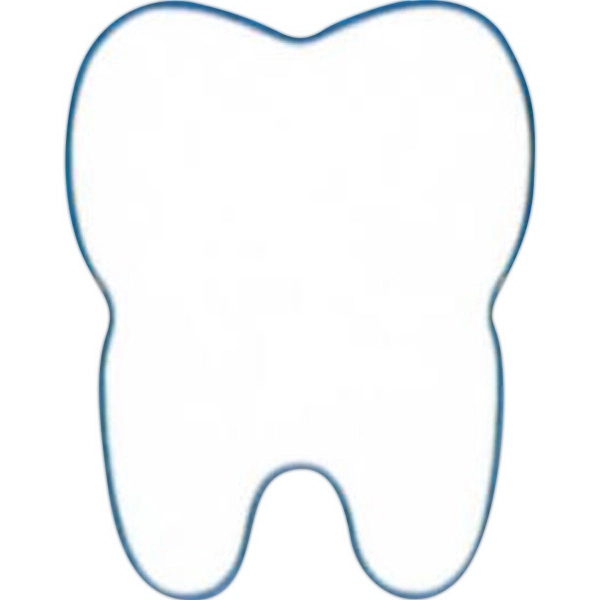 Tooth shaped window sign with suction cup (not attached), 8" x... from ASI 67620 Lion Circle Corp / Lion/Circle