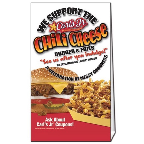 Two sided table tent made from paper board.... from ASI 67620 Lion Circle Corp / Lion/Circle