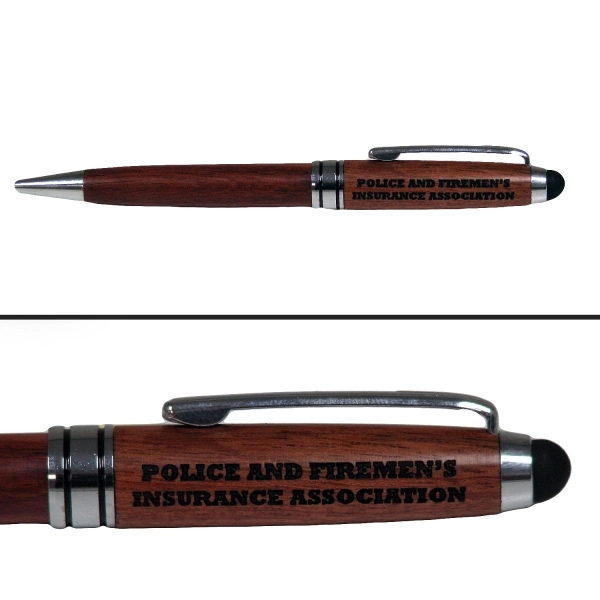 Large wood ballpoint pen.... from ASI 88156 Solid Dimensions Inc / Solid Dimensions Line