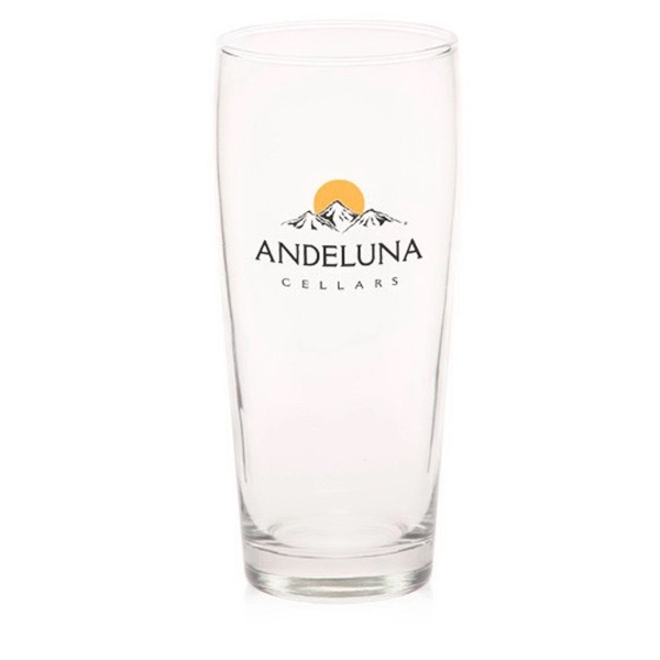 Clear 15 oz pub glass.... from ASI 39552 BEL Promo