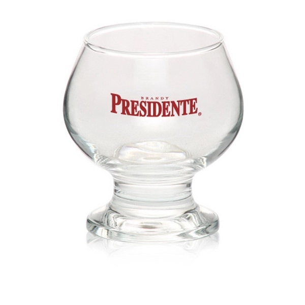 Clear 6.5 oz brandy sampler glass.... from ASI 39552 BEL Promo