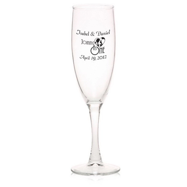 Clear champagne glass, 5.75 oz.... from ASI 39552 BEL Promo