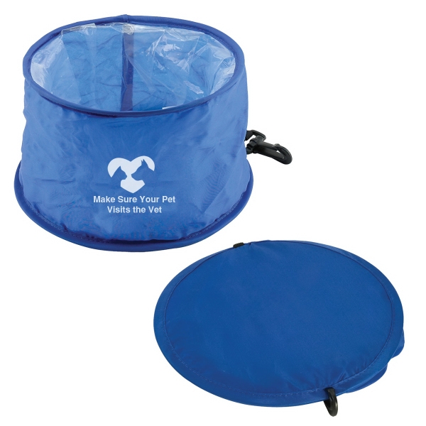 Fold-N-Go - Foldable pet bowl.... from ASI 62190 Illini / Illini