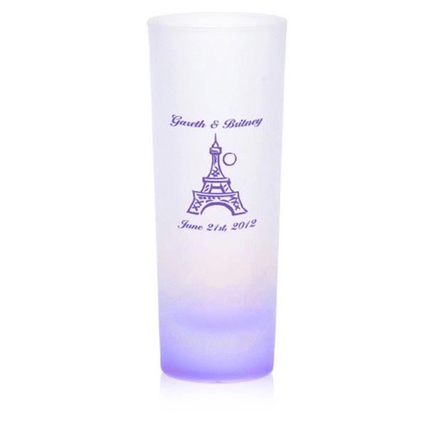 Clear frosted 2 oz. cordial shooter glass.... from ASI 39552 BEL Promo