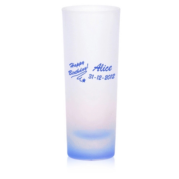 Clear frosted 2 oz. cordial shooter glass.... from ASI 39552 BEL Promo
