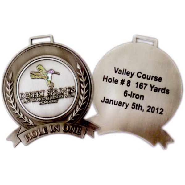 Hole in One Die Cast Bag Tag... from ASI 67961 Lorente LLC / Lorente