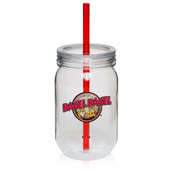 24 oz. Single Wall Mason Jars.... from ASI 39552 BEL Promo