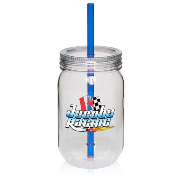 24 oz. Single Wall Mason Jars.... from ASI 39552 BEL Promo