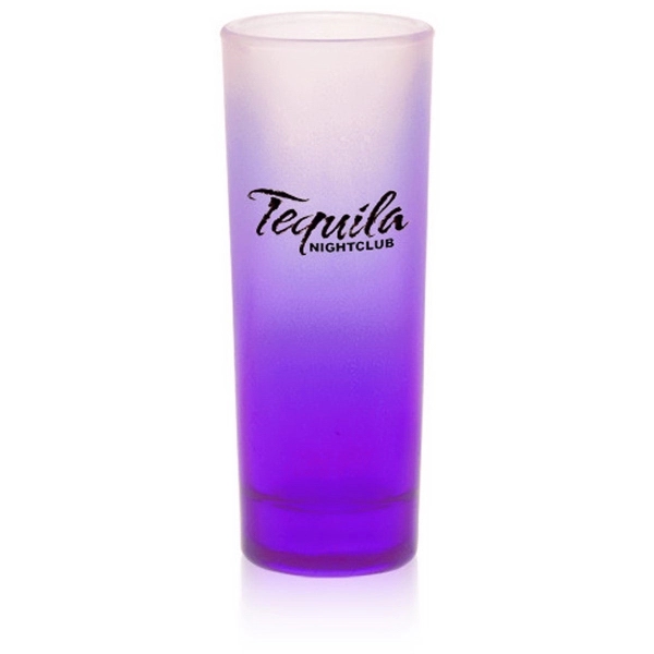 2 oz. Colored & Frosted Customizable Shot Glasses.... from ASI 39552 BEL Promo