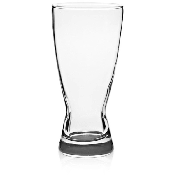 15 oz. clear Pilsner glass.... from ASI 39552 BEL Promo