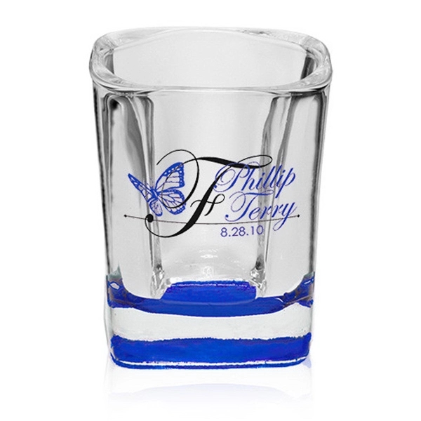 2 oz. square shot glass.... from ASI 39552 BEL Promo