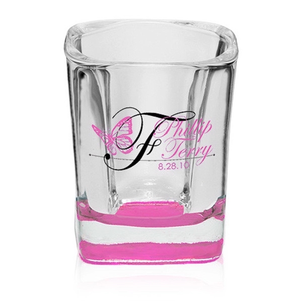 2 oz. square shot glass.... from ASI 39552 BEL Promo