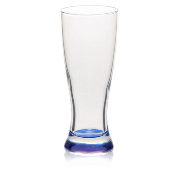 Clear 12 oz pilsner glass with thick bottom glass design and... from ASI 39552 BEL Promo