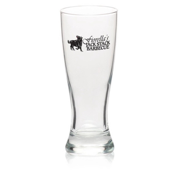 Clear 12 oz pilsner glass with thick bottom glass design and... from ASI 39552 BEL Promo