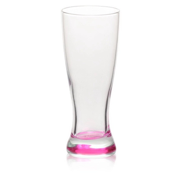 Clear 12 oz pilsner glass with thick bottom glass design and... from ASI 39552 BEL Promo