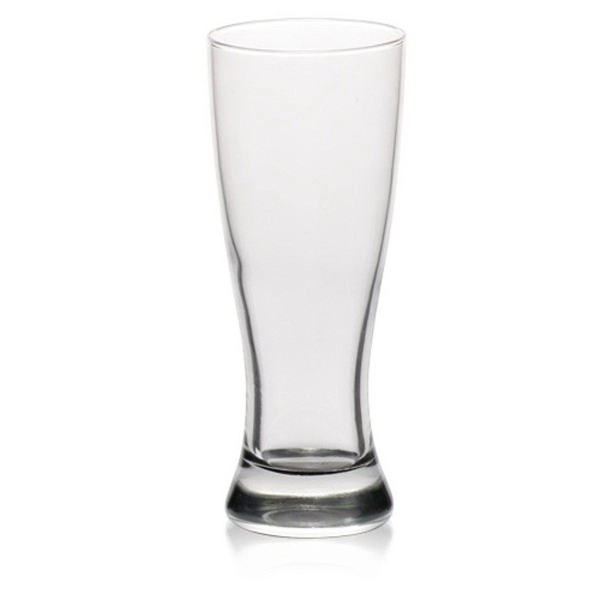 Clear 12 oz pilsner glass with thick bottom glass design and... from ASI 39552 BEL Promo