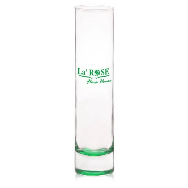 7.5 oz. cylindrical bud vase with thick base.... from ASI 39552 BEL Promo
