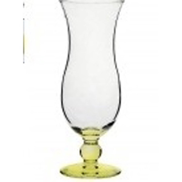 Clear hurricane glass, 16 oz.... from ASI 39552 BEL Promo