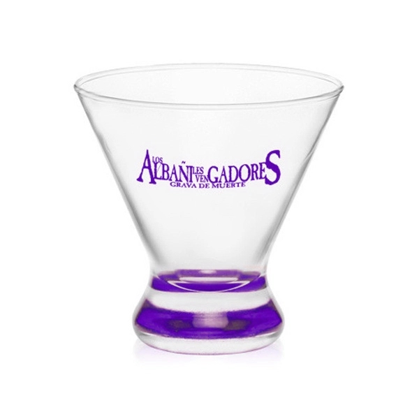 Clear cosmopolitan glass with thick protruding base and smooth rim, 8.25... from ASI 39552 BEL Promo