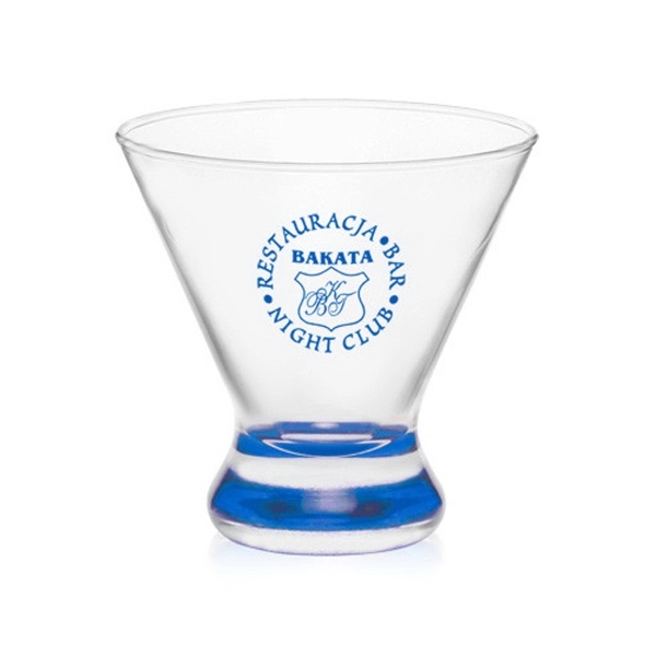 Clear cosmopolitan glass with thick protruding base and smooth rim, 8.25... from ASI 39552 BEL Promo