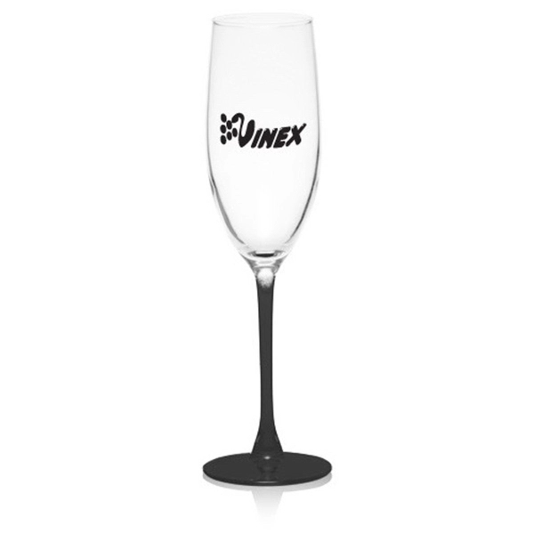 Clear champagne flute glass, 8 oz.... from ASI 39552 BEL Promo