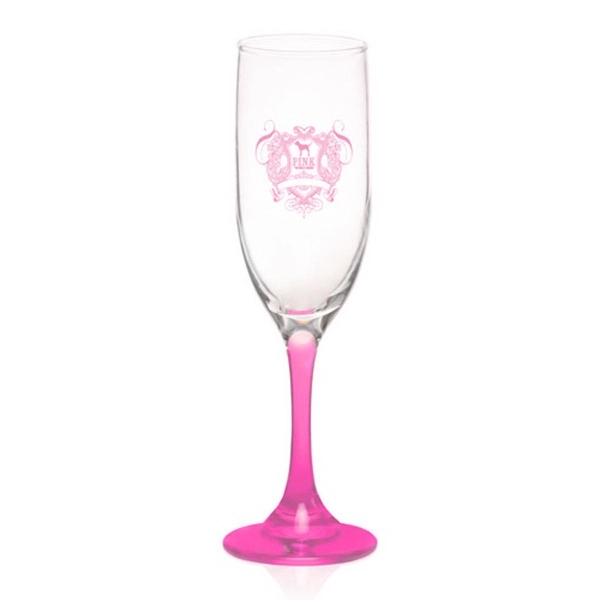 Clear 6.25 oz flute glass.... from ASI 39552 BEL Promo
