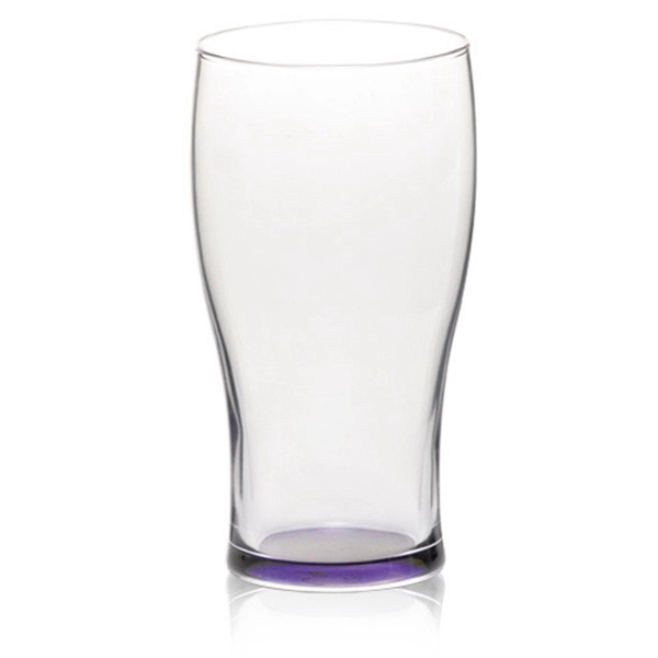 Clear 16 oz pub glass; 5 3/4" height x 3" width.... from ASI 39552 BEL Promo
