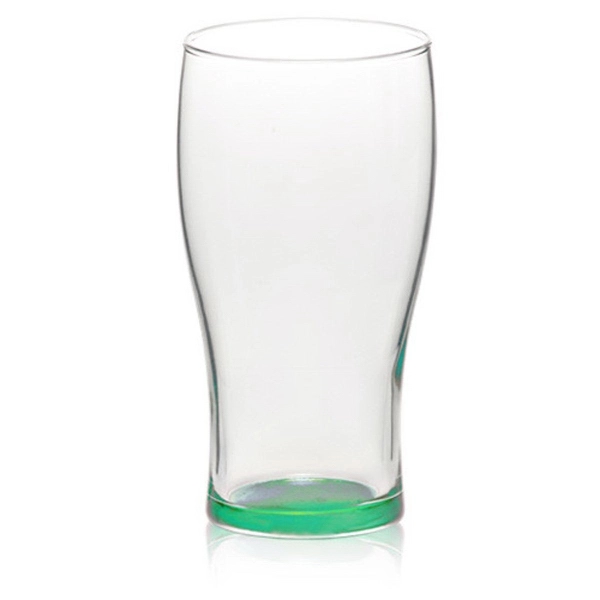 Clear 16 oz pub glass; 5 3/4" height x 3" width.... from ASI 39552 BEL Promo