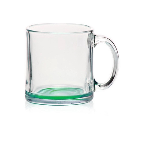 13 oz. clear glass coffee mug.... from ASI 39552 BEL Promo