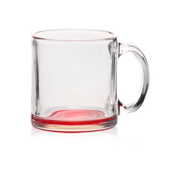 13 oz. clear glass coffee mug.... from ASI 39552 BEL Promo