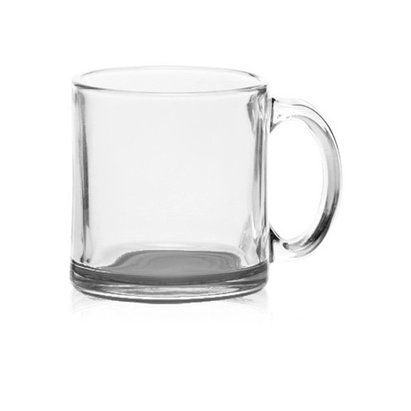 13 oz. clear glass coffee mug.... from ASI 39552 BEL Promo