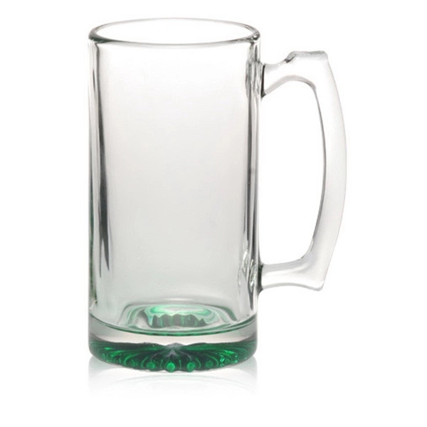 25 oz. clear glass mug with star bottom.... from ASI 39552 BEL Promo