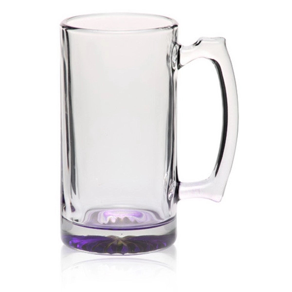 25 oz. clear glass mug with star bottom.... from ASI 39552 BEL Promo