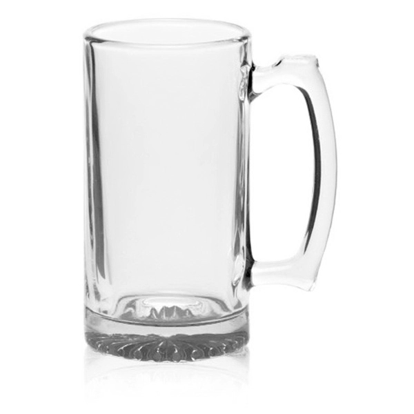 25 oz. clear glass mug with star bottom.... from ASI 39552 BEL Promo
