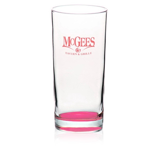 Clear 15 oz tall glass with smooth rim and thick base.... from ASI 39552 BEL Promo