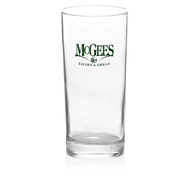 Clear 15 oz tall glass with smooth rim and thick base.... from ASI 39552 BEL Promo