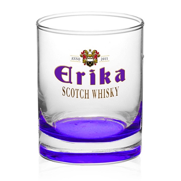 Clear 14 oz cylindrical whiskey glass with heavy base.... from ASI 39552 BEL Promo